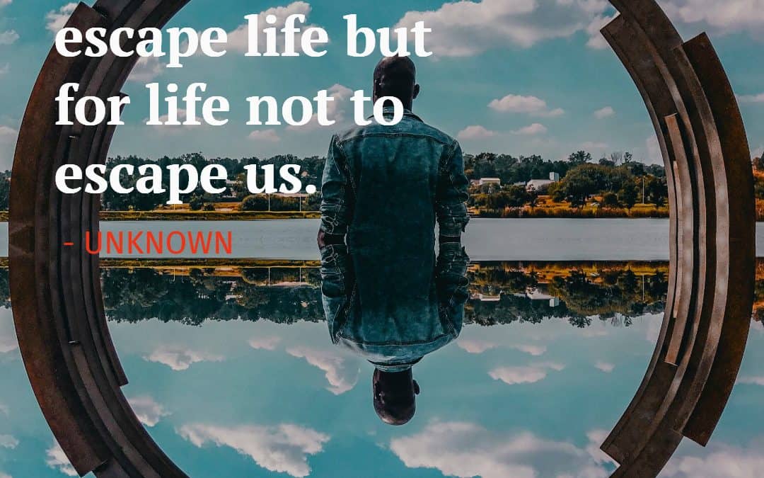 We travel not to escape life but for life not to escape us – UNKNOWN
