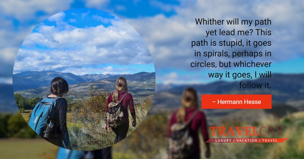 Whither will my path yet lead me? This path is stupid, it goes in spirals, perhaps in circles, but... – Hermann Hesse 1